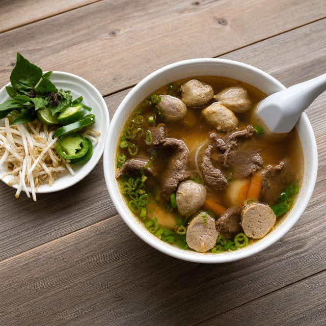 Thai Noodle Soup.