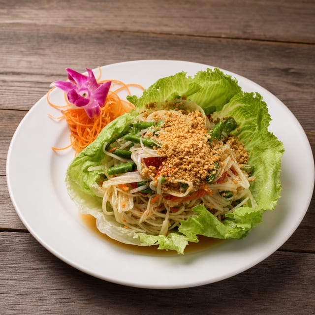 Green Papaya Salad.