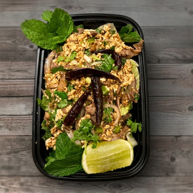 Larb Chicken Salad.